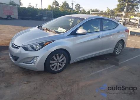2015 Hyundai Elantra Se из США, поврежденный, VIN 5NPDH4AE8FH593808